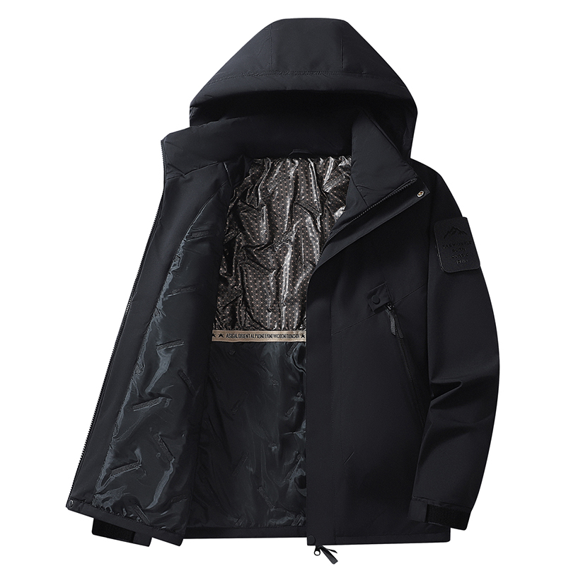 เสื้อแจ็คเก็ตคู่รักกันลมระบายอ - Winter Clothing Hiking บทวิจารณ์และราคา
