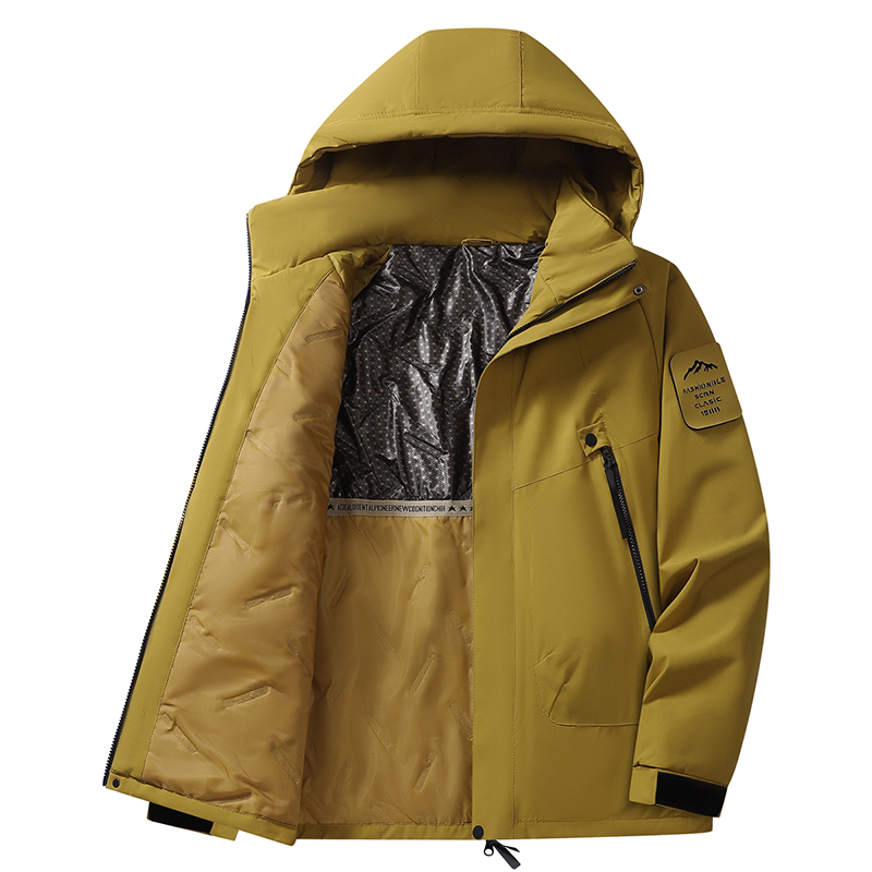 เสื้อแจ็คเก็ตคู่รักกันลมระบายอ - Winter Clothing Hiking บทวิจารณ์และราคา