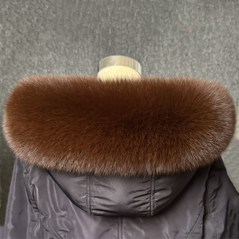 Real Fox Fur Collar Women Univ - Winter Clothing Pk บทวิจารณ์และราคา
