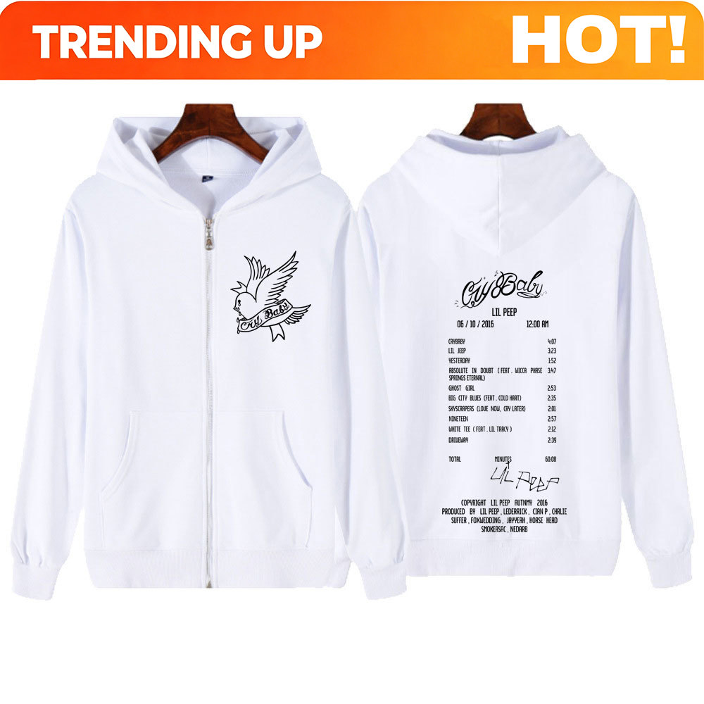เสื้อฮู้ดซิปกราฟิกอัลบั้ม Cry  - Winter Clothing Pk บทวิจารณ์และราคา