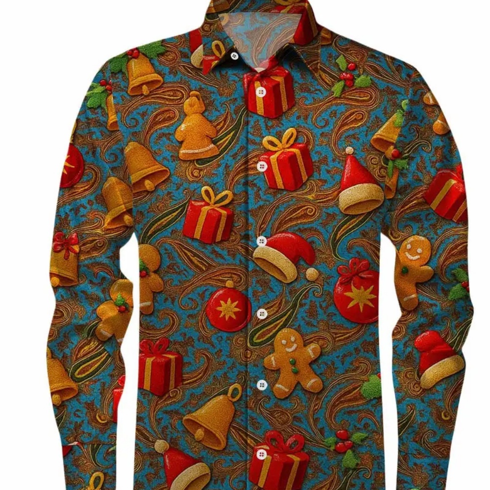 เสื้อเชิ้ตแขนยาวพิมพ์ลายคริสต์ - Winter Clothing Gift Ideas บทวิจารณ์และราคา