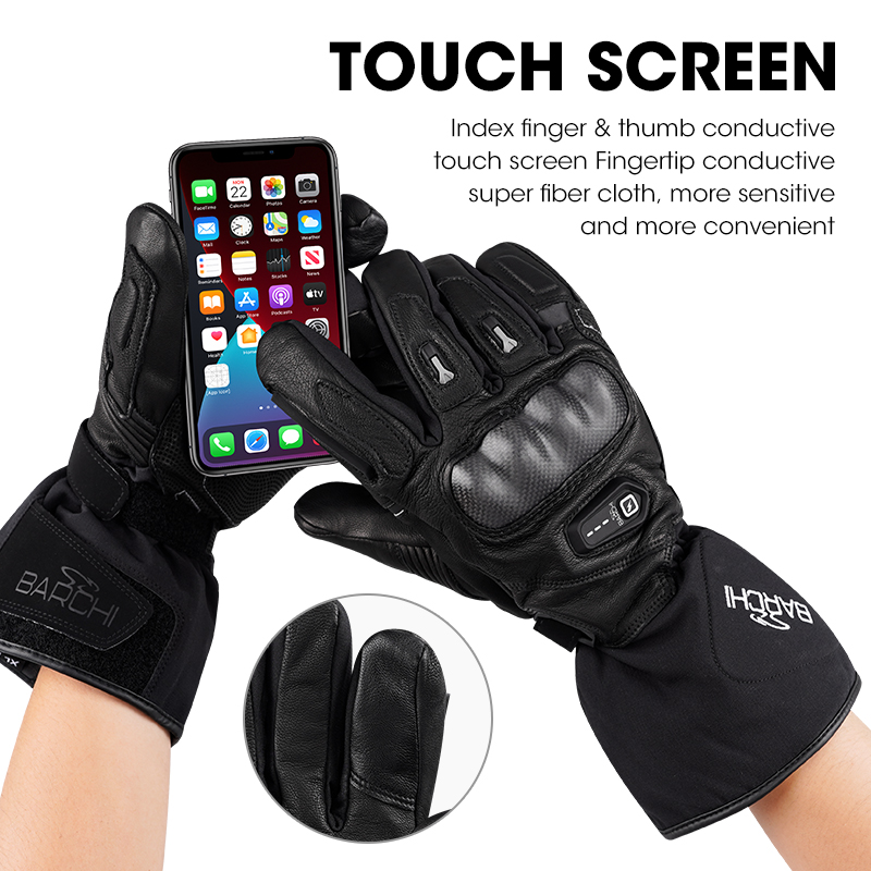 ถุงมือหนังสำหรับขี่มอเตอร์ไซค์ - Heated Gloves Electric บทวิจารณ์และราคา