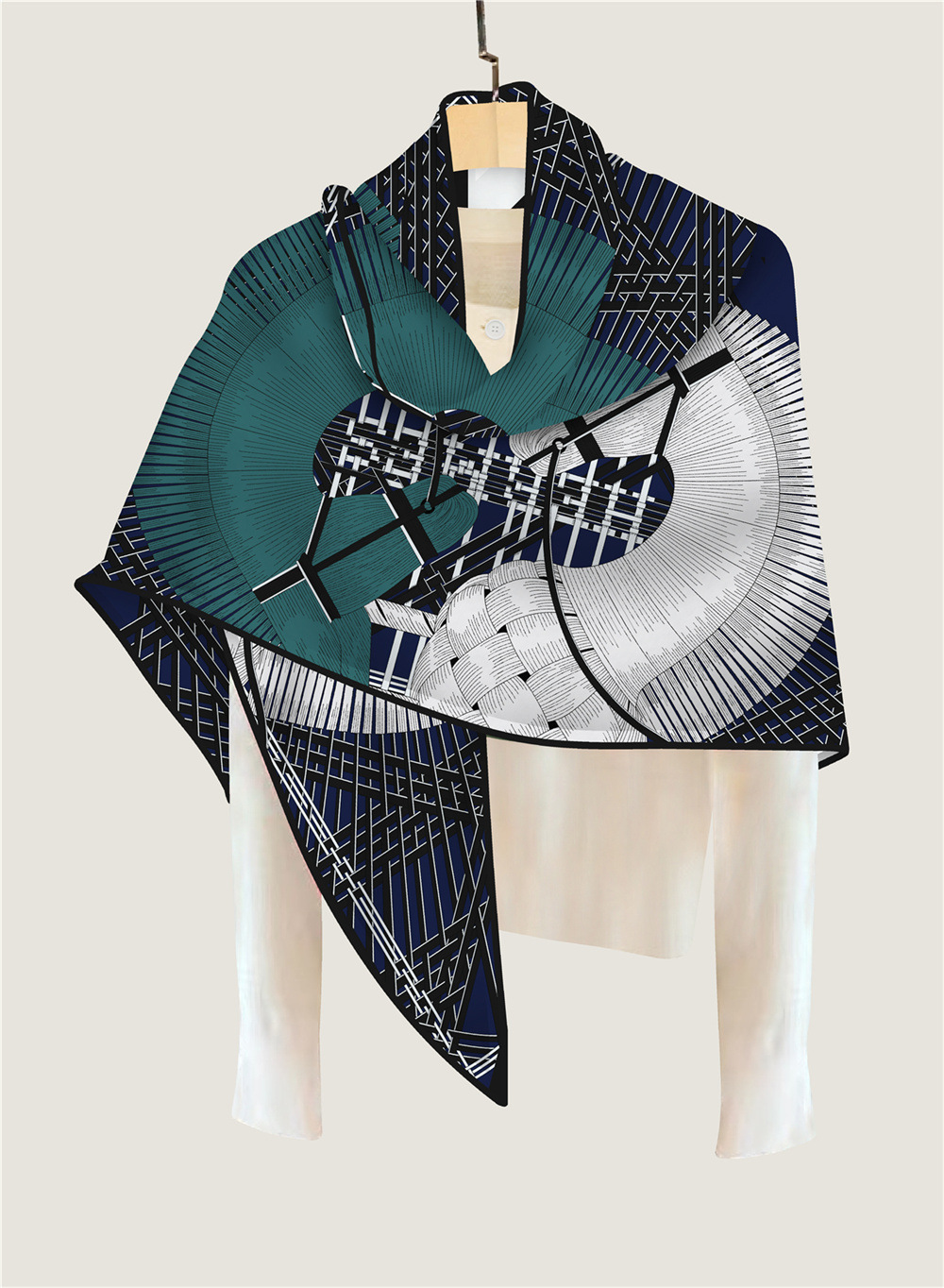 ผ้าคลุมไหล่สามเหลี่ยม ผ้าพันคอ - Winter Clothing Hong Kong บทวิจารณ์และราคา